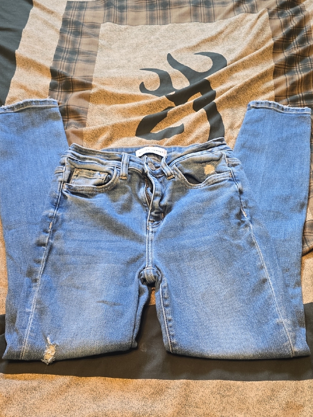 Flying Monkey Light Blue Skinny Jeans New Size 25 Stretch